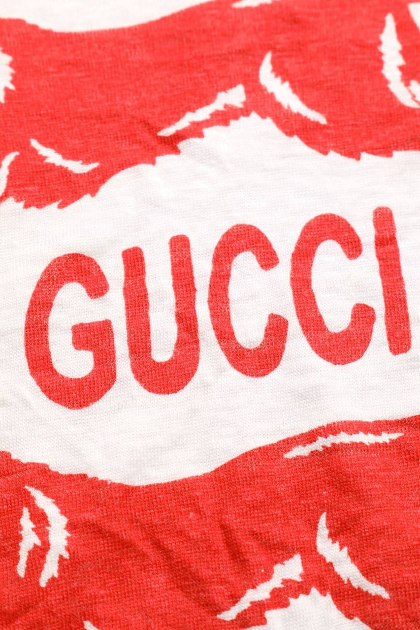 Carou GUCCI T-Shirt Aus Leinen