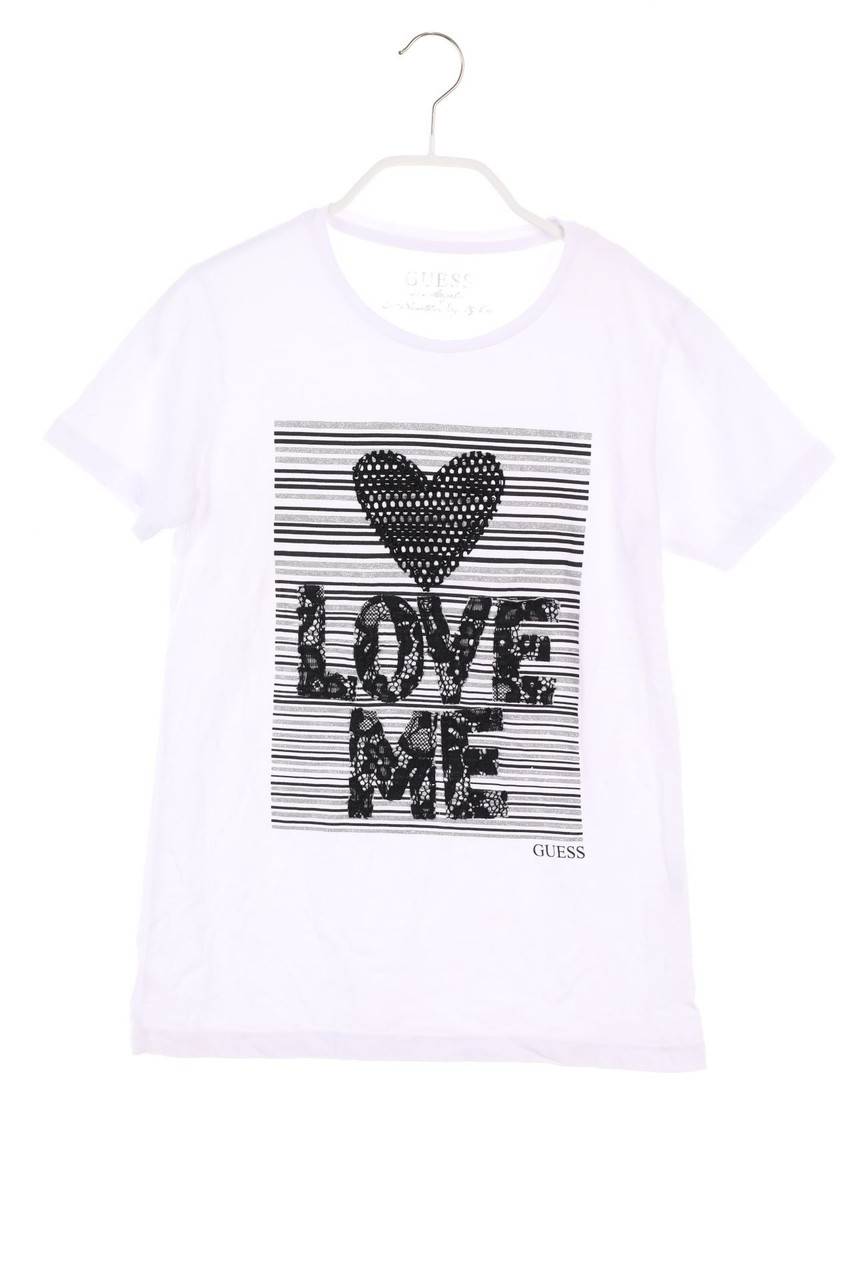 Carou GUESS T-Shirt mit Logo-Print