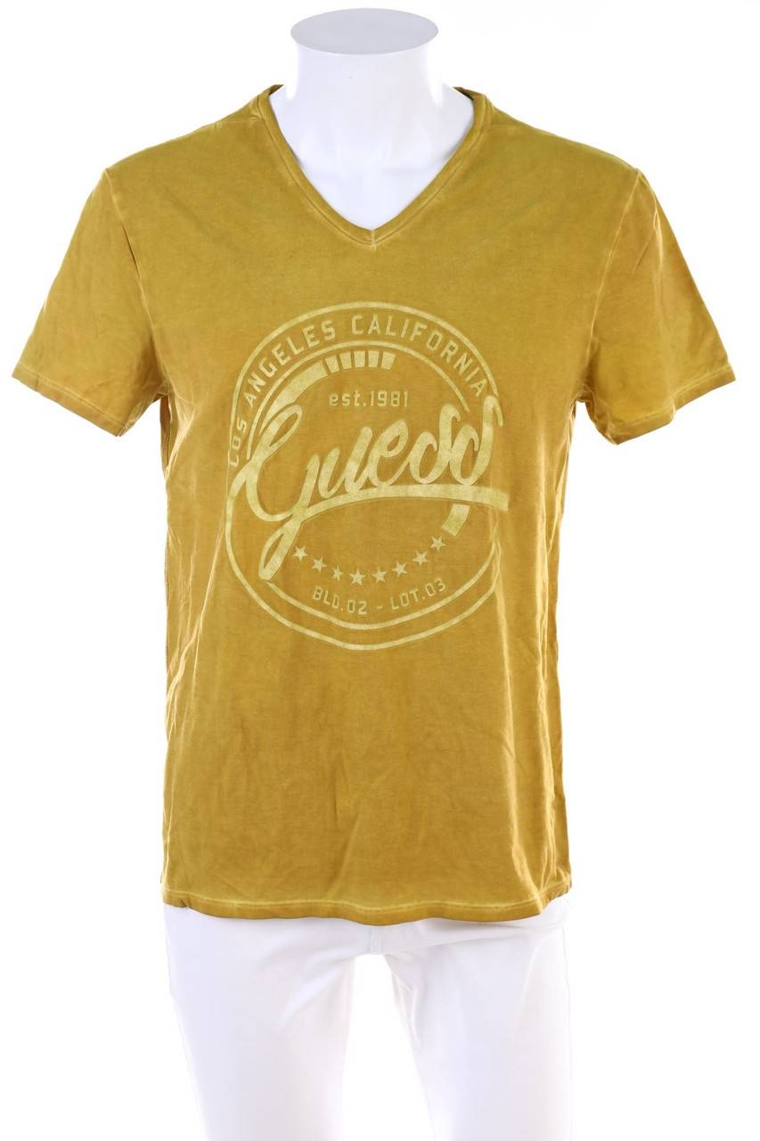 Carou GUESS T-Shirt mit V-Neck