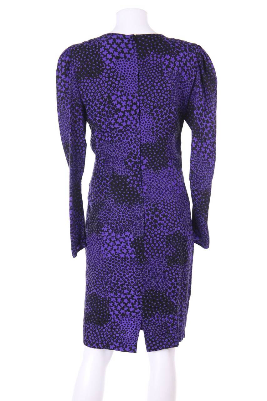 Carou Guy Laroche Vintage-Kleid Aus Seide