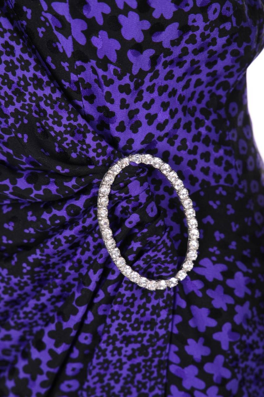 Carou Guy Laroche Vintage-Kleid Aus Seide