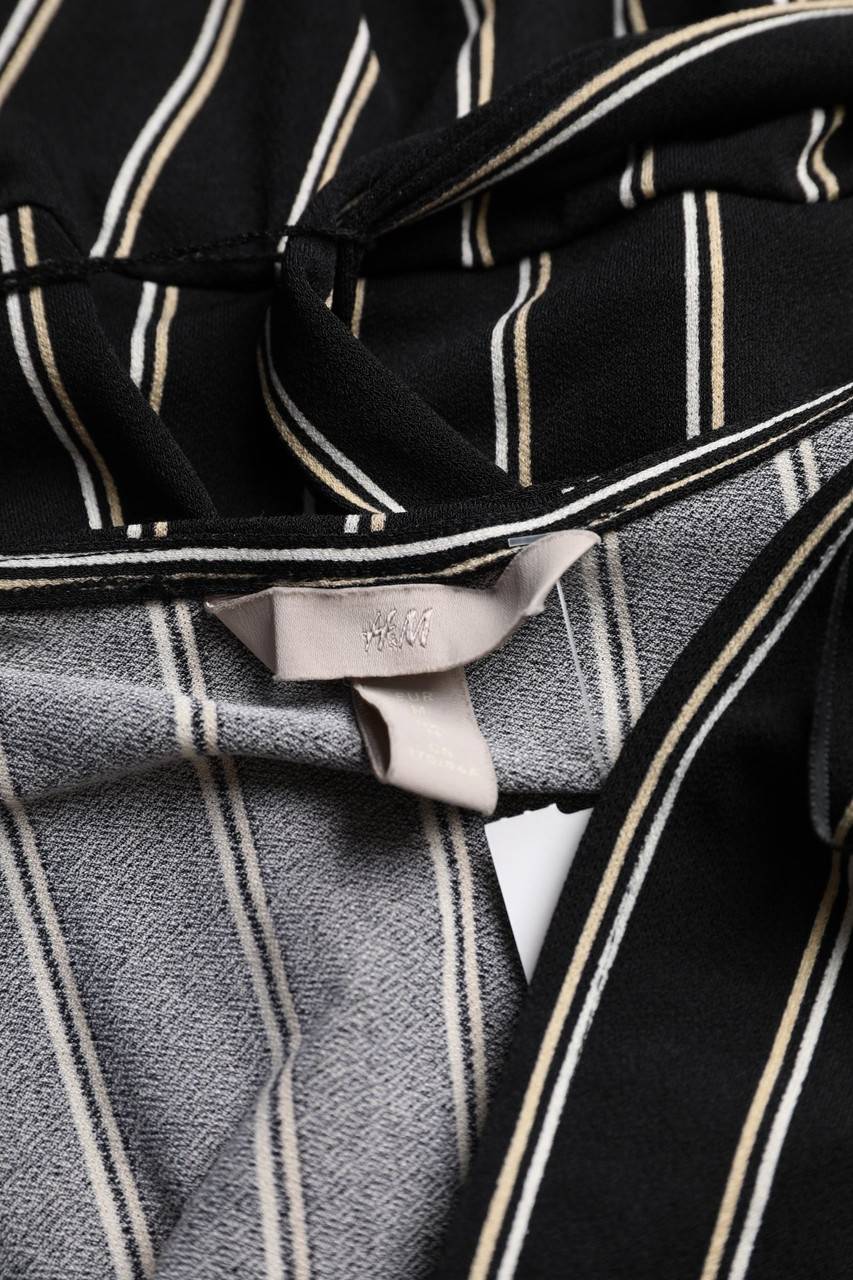 Carou H&M Bluse In Wickel-Optik Zum Knoten