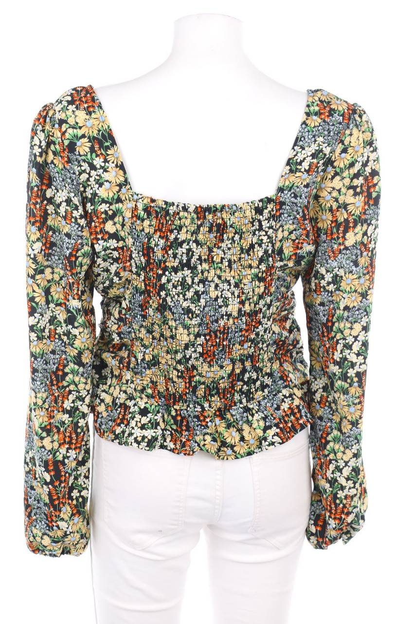 Carou H&M Bluse Mit Floralem Muster