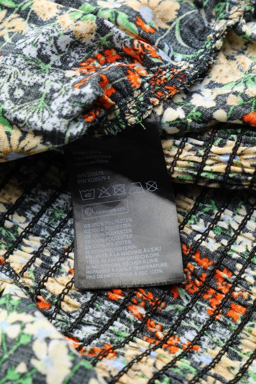 Carou H&M Bluse Mit Floralem Muster