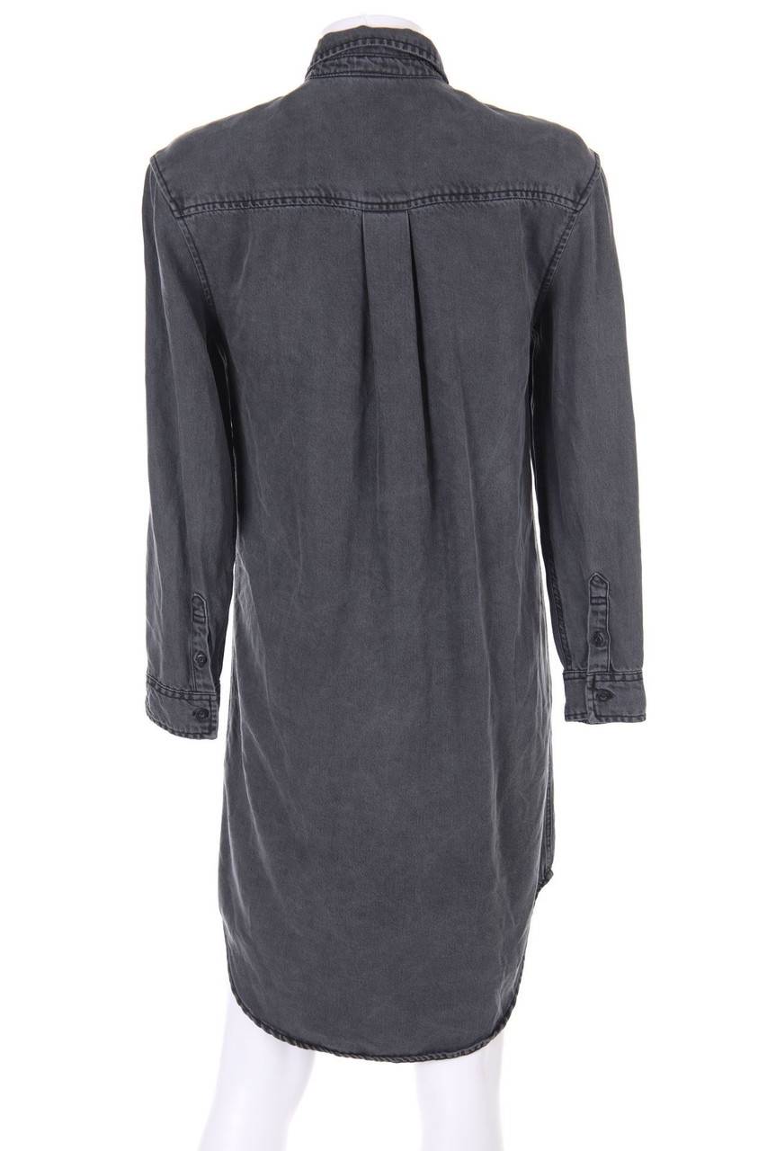 Carou H&M Blusenkleid In Denim-Optik