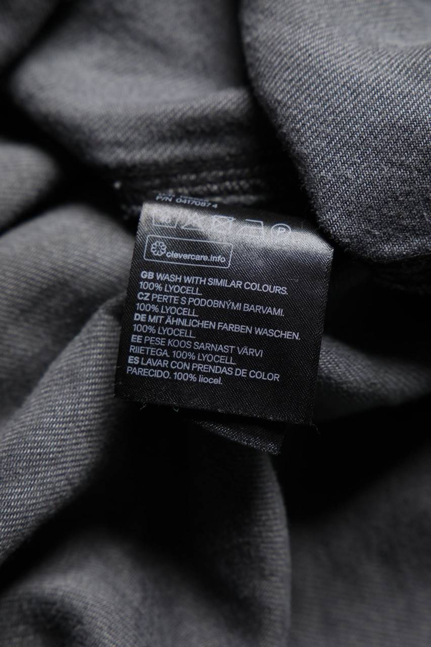 Carou H&M Blusenkleid In Denim-Optik