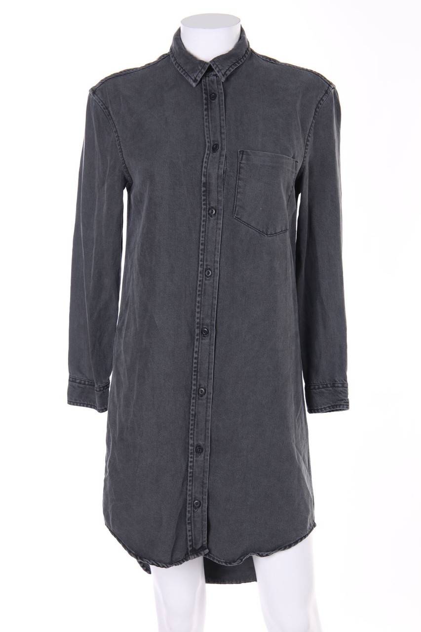 Carou H&M Blusenkleid in Denim-Optik