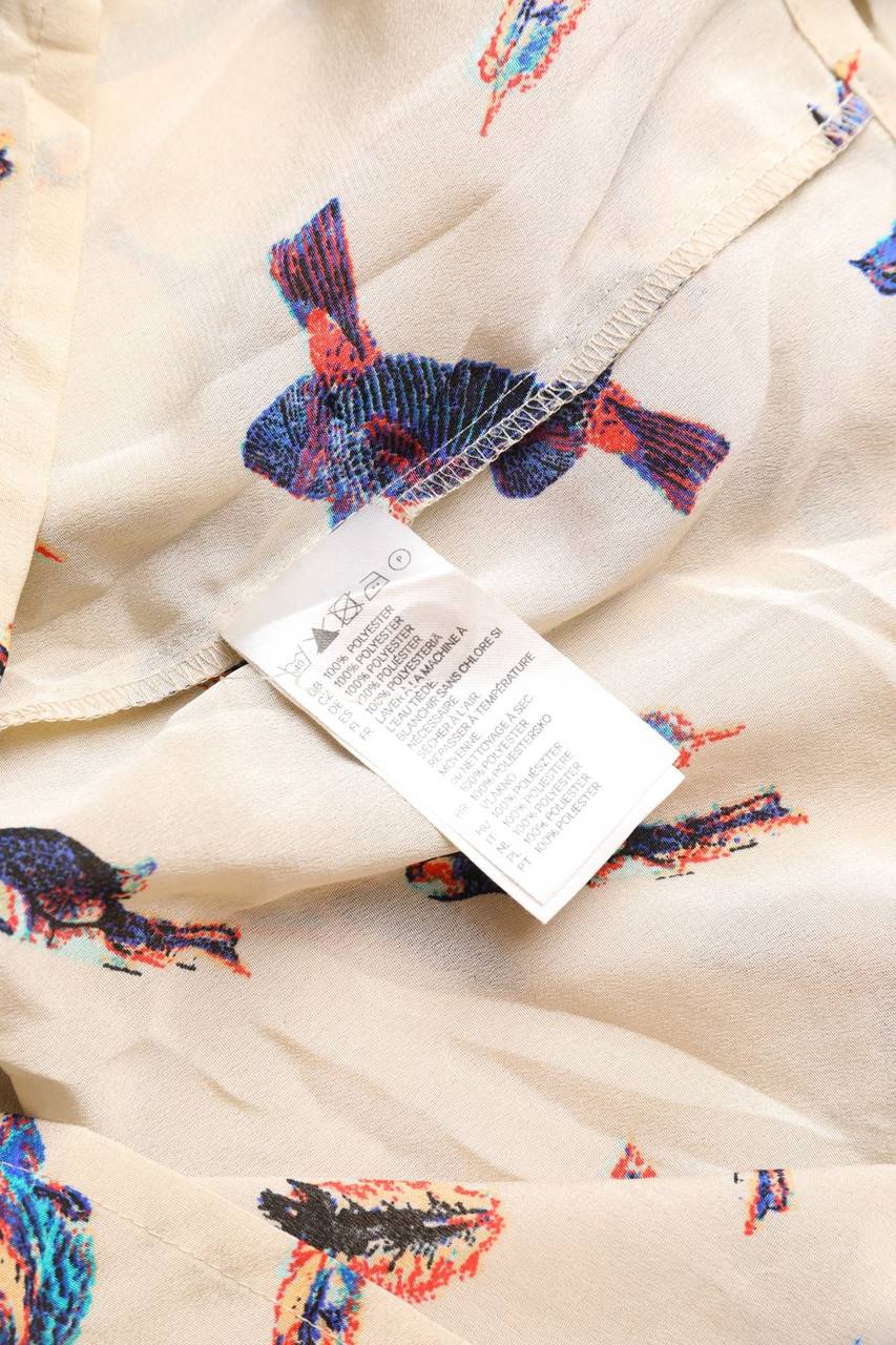 Carou H&M Blusentop Mit Print