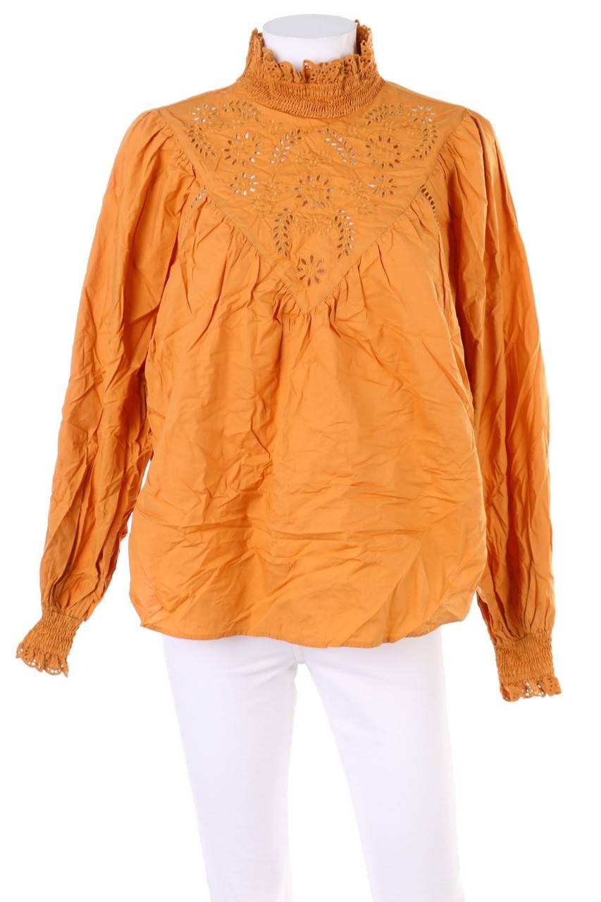 Carou H&M Boho-Bluse mit Lochspitze