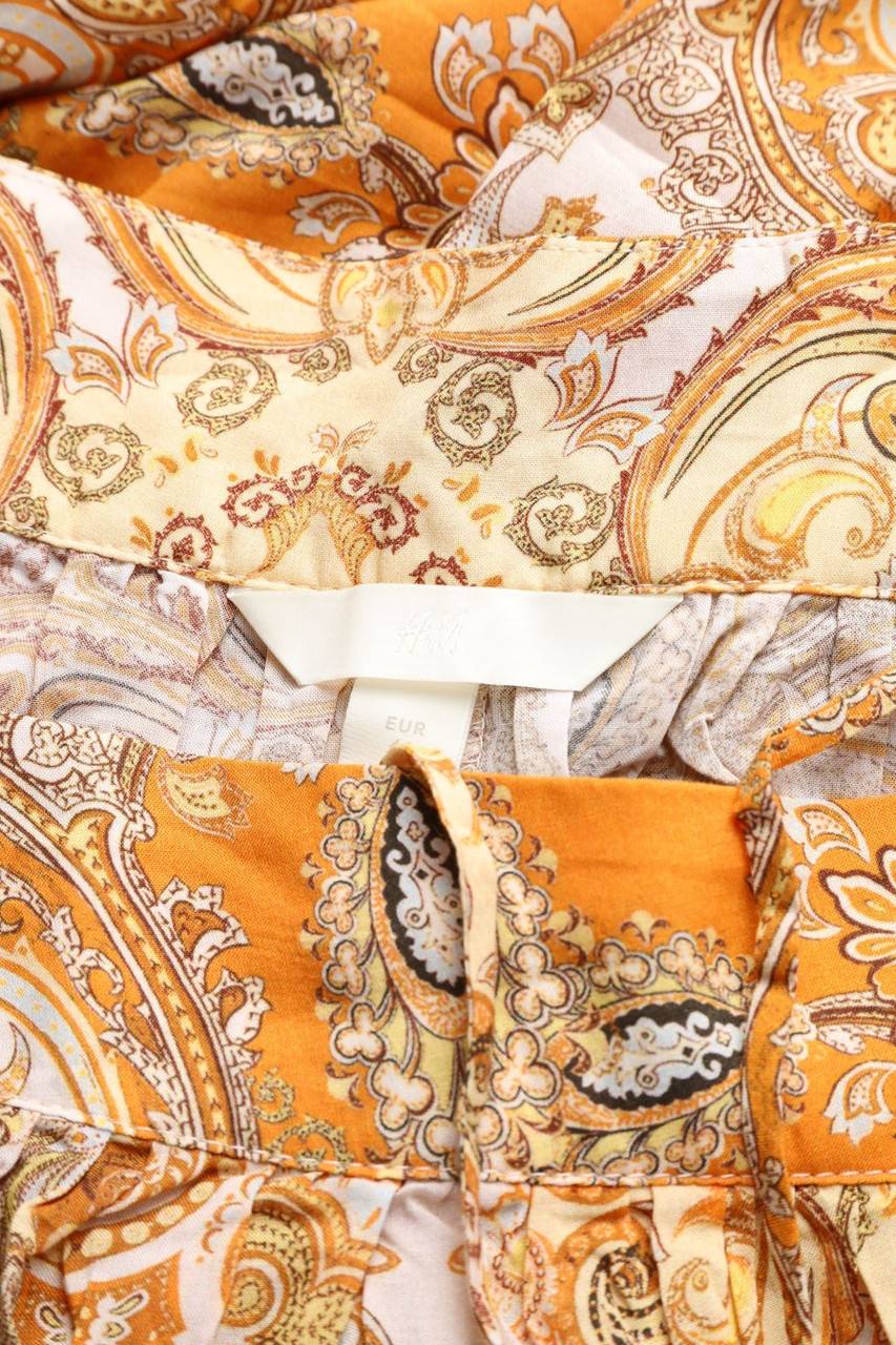 Carou H&M Boho-Blusentop Mit Paisley-Print