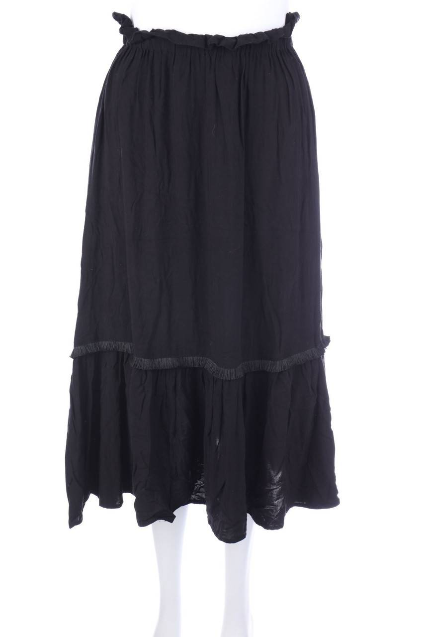 Carou H&M Boho-Midirock mit Fransen