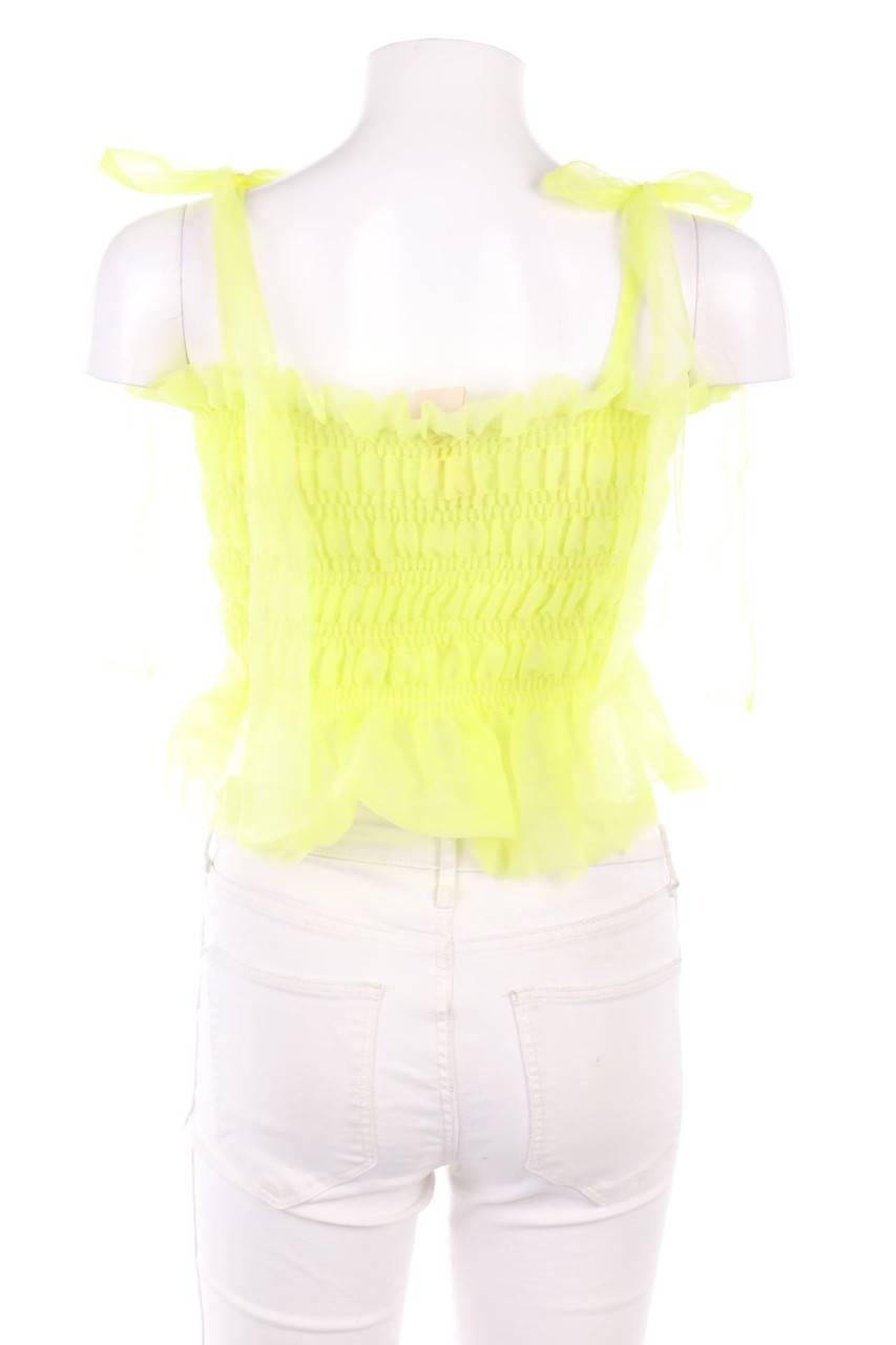 Carou H&M Bustier-Top Mit Rüschen