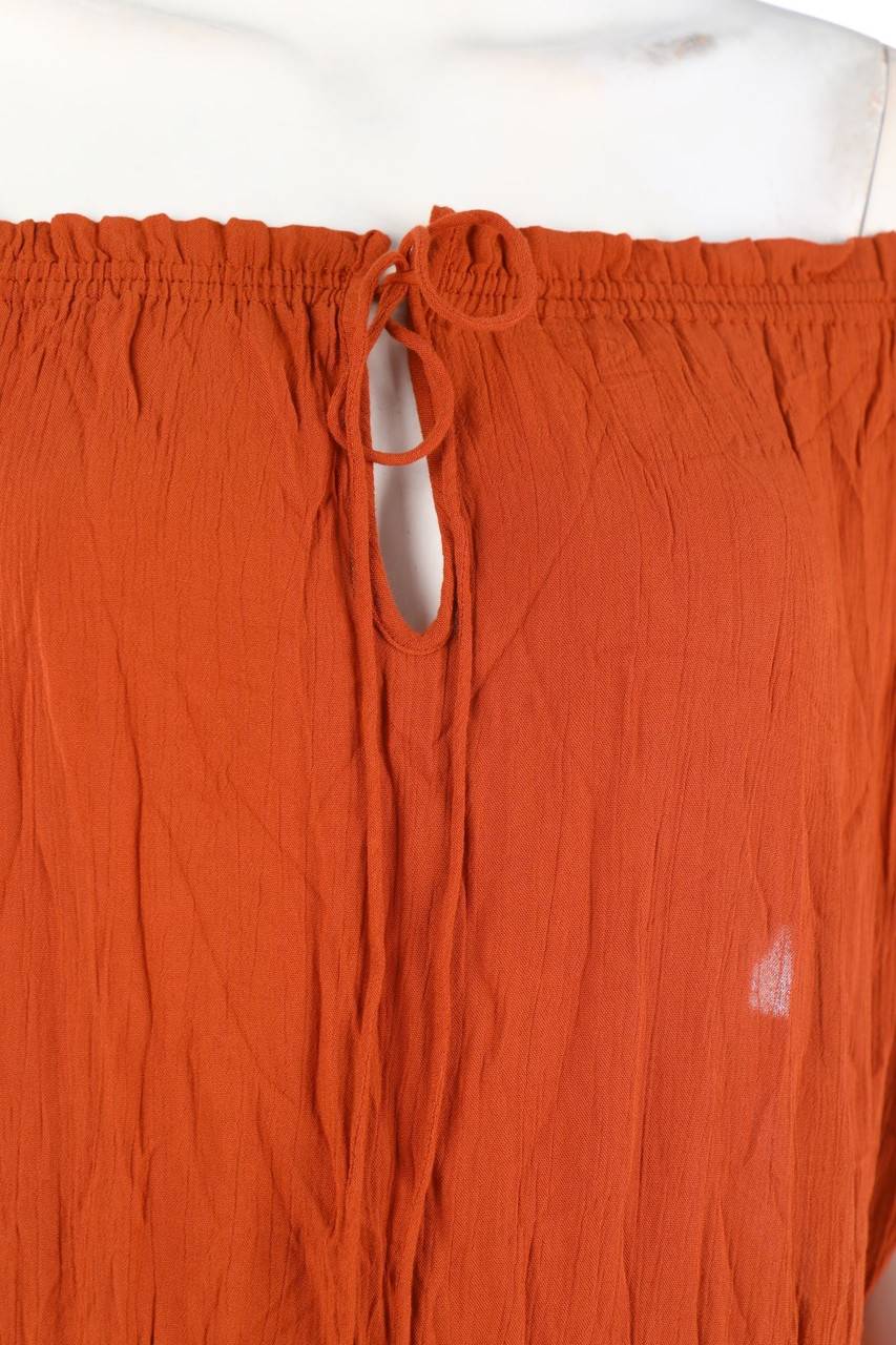 Carou H&M Carmen-Maxi-Kleid Im Boho-Stil