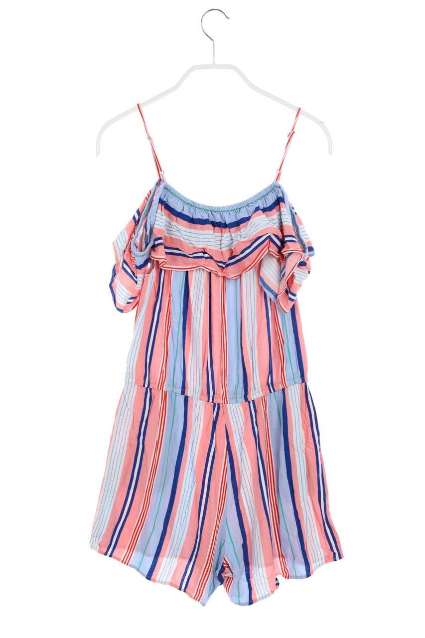 Carou H&M Carmen-Playsuit Mit Streifen