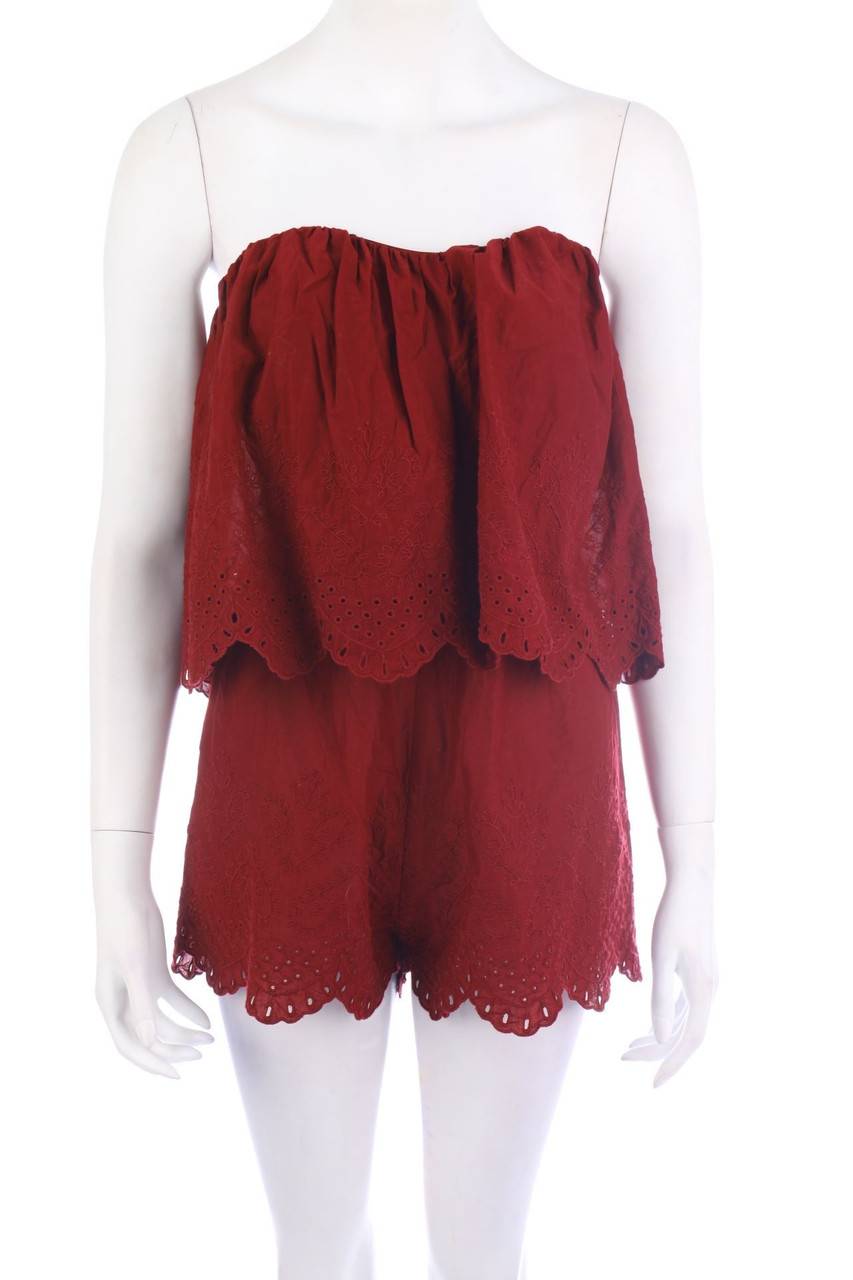 Carou H&M Carmen-Spitzen-Playsuit