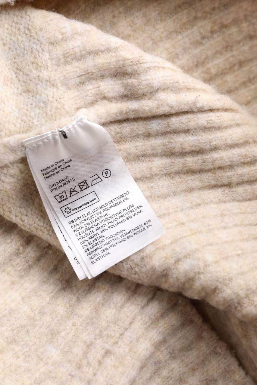 Carou H&M Carmen-Strick-Pullover Mit Wolle