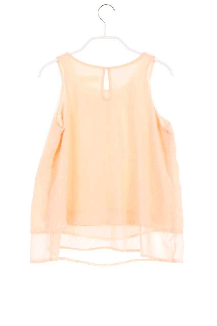 Carou H&M Chiffon-Top Im Layer Look