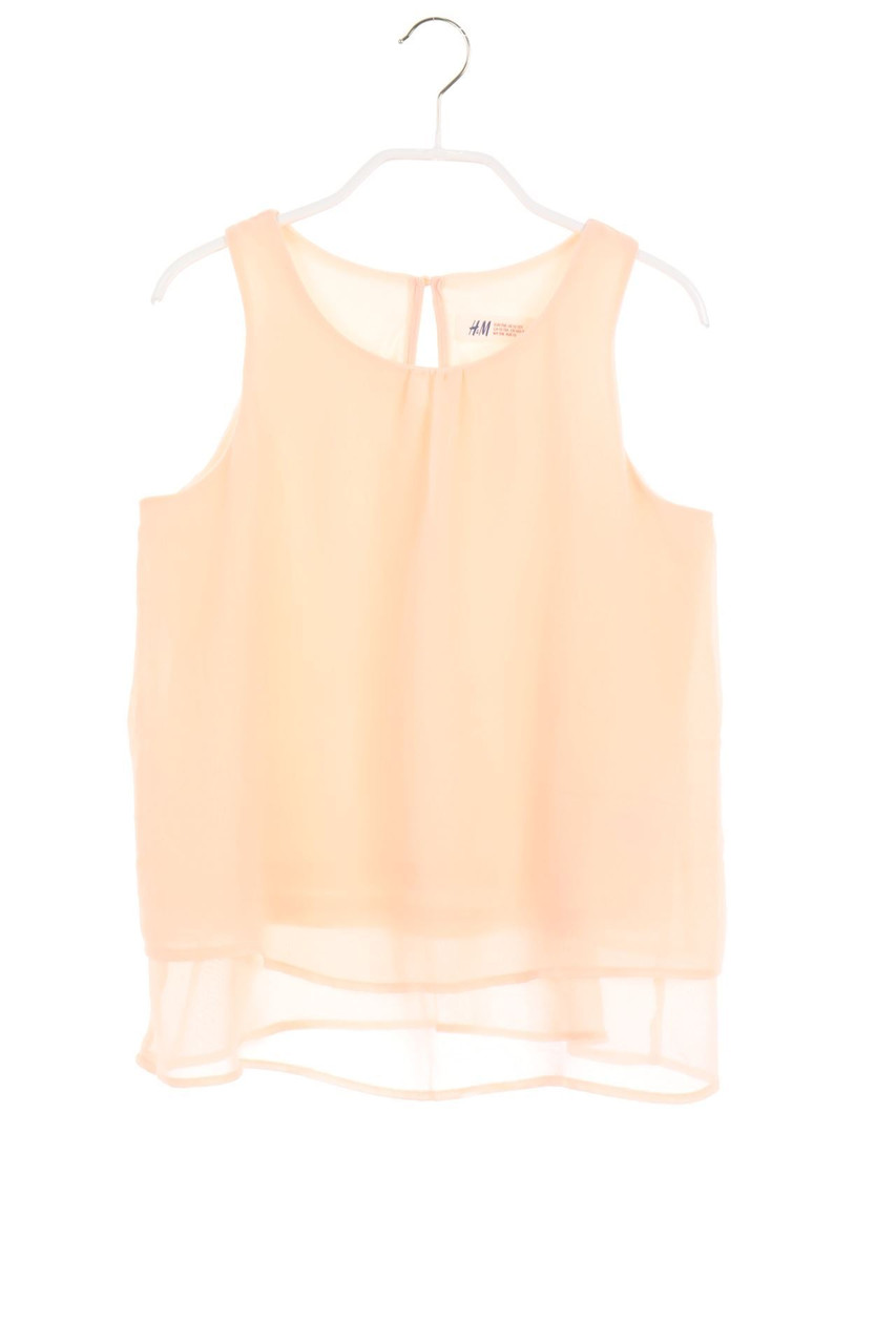 Carou H&M Chiffon-Top im Layer Look