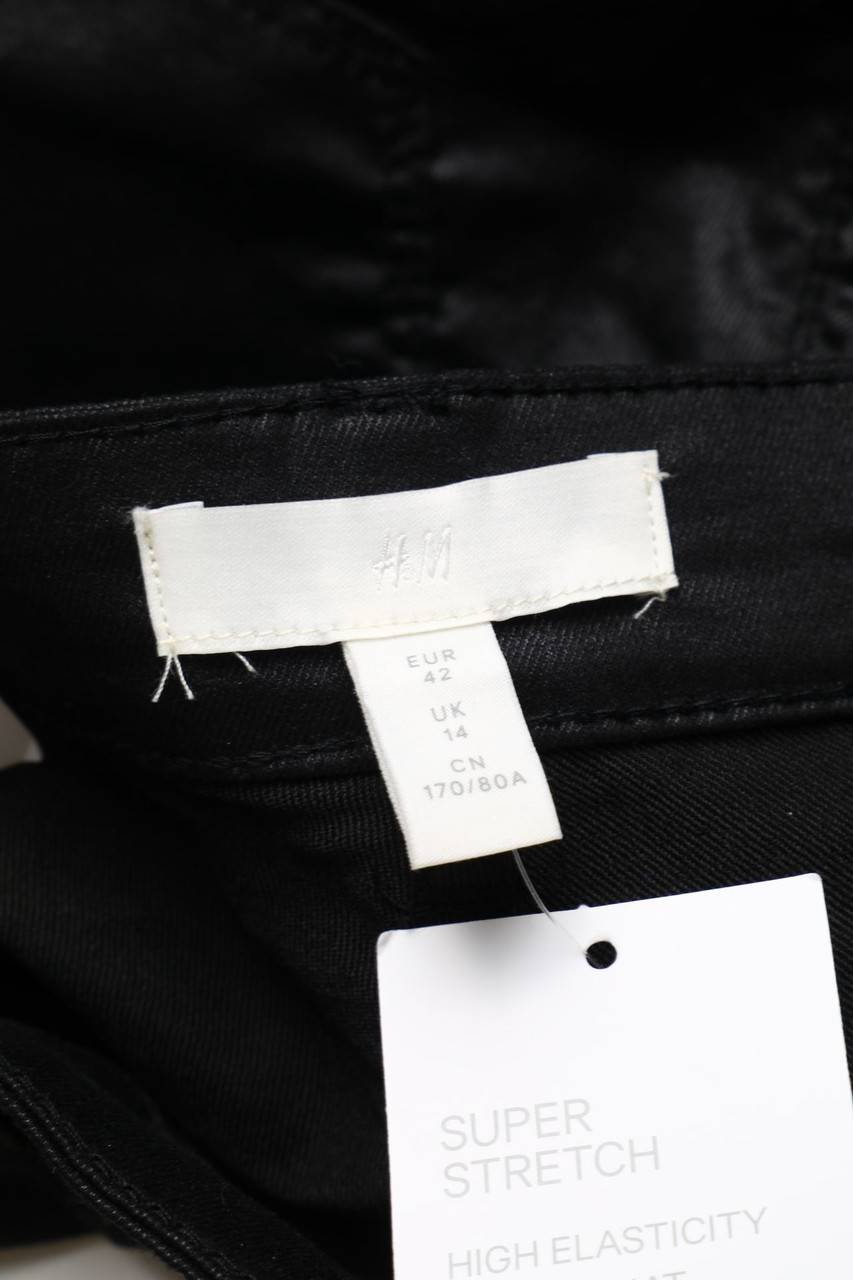 Carou H&M Coated Skinny-Jeans