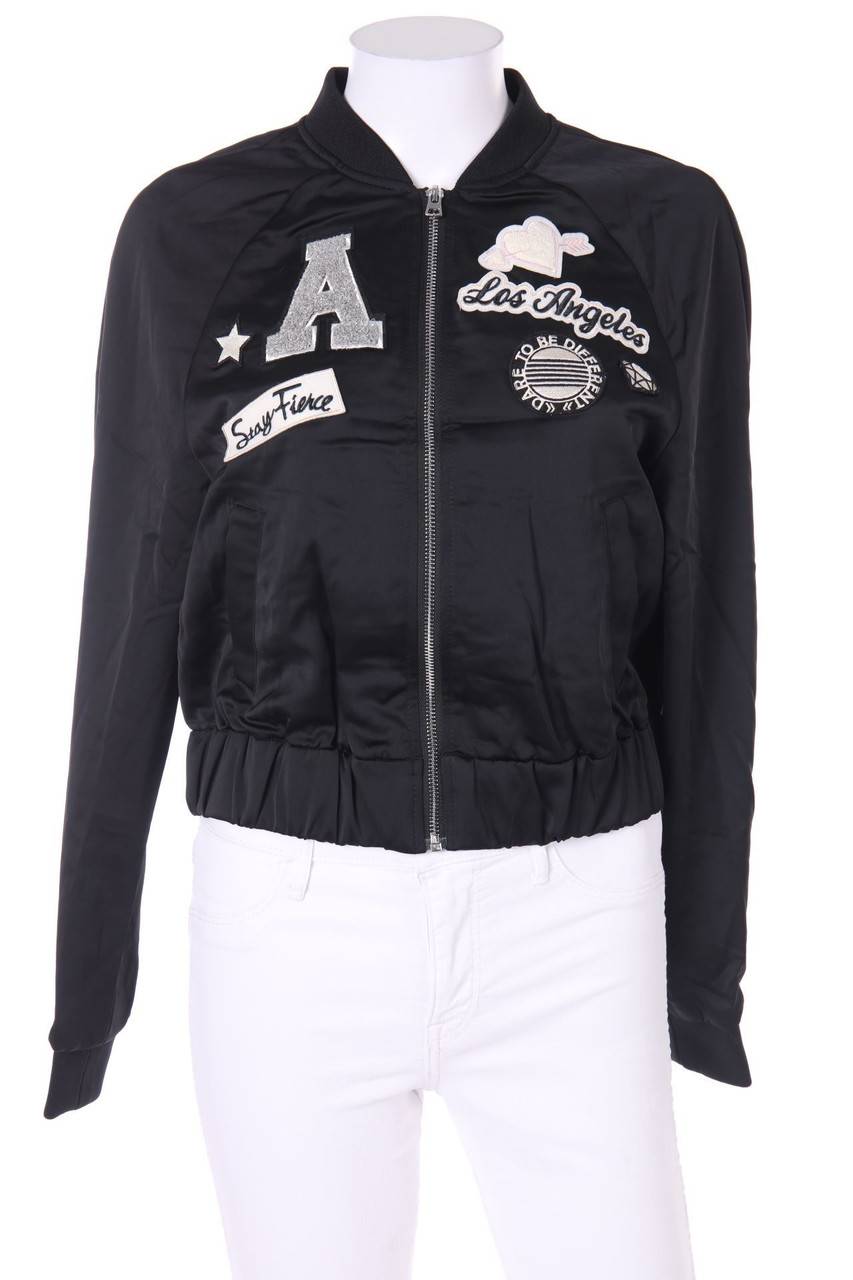 Carou H&M College-Jacke mit Patches