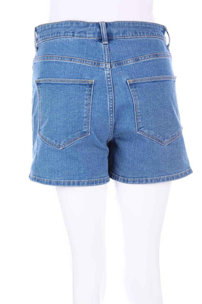 Carou H&M &denim High Waist-Jeans-Shorts