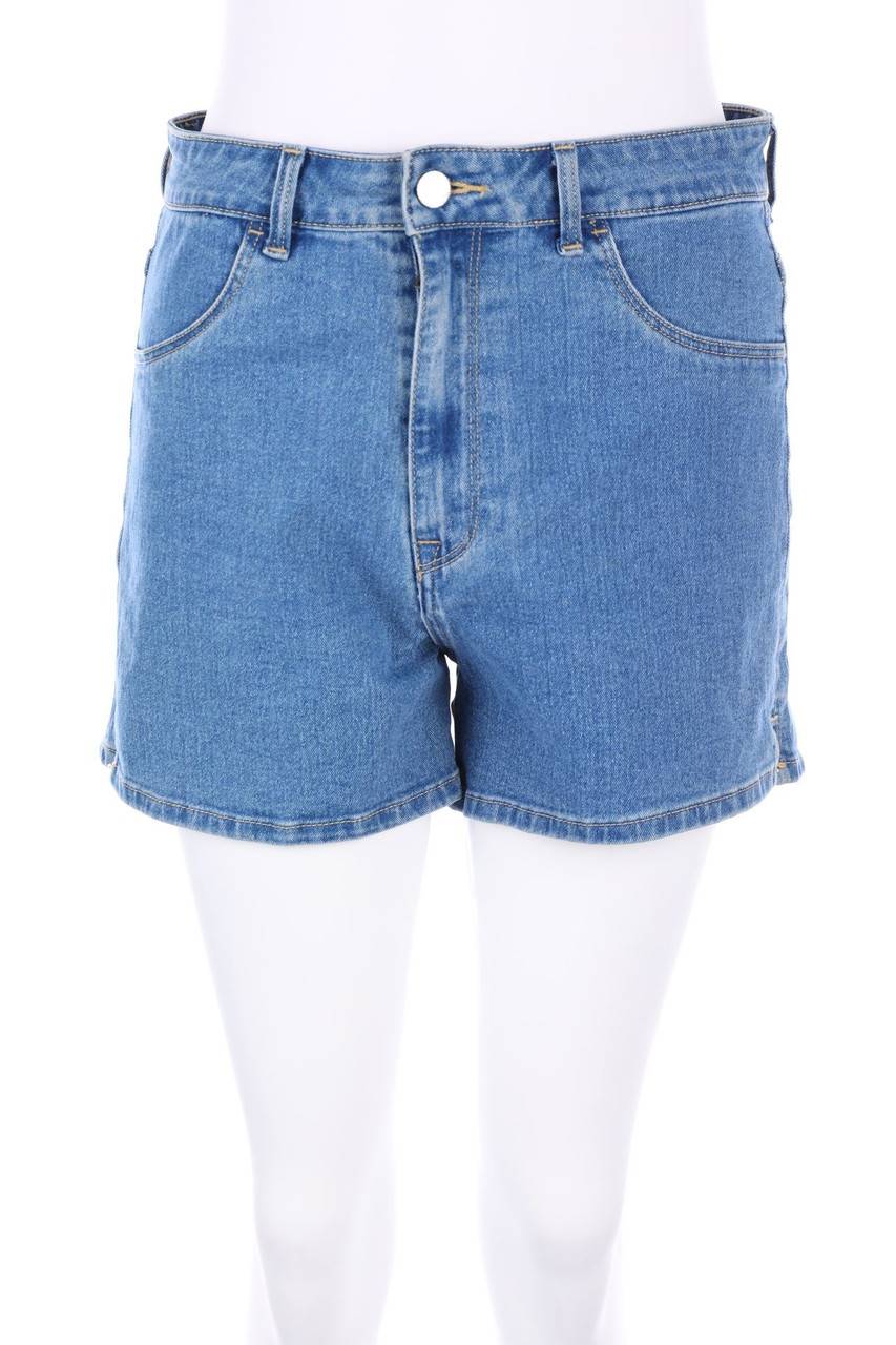 Carou H&M &denim High Waist-Jeans-Shorts