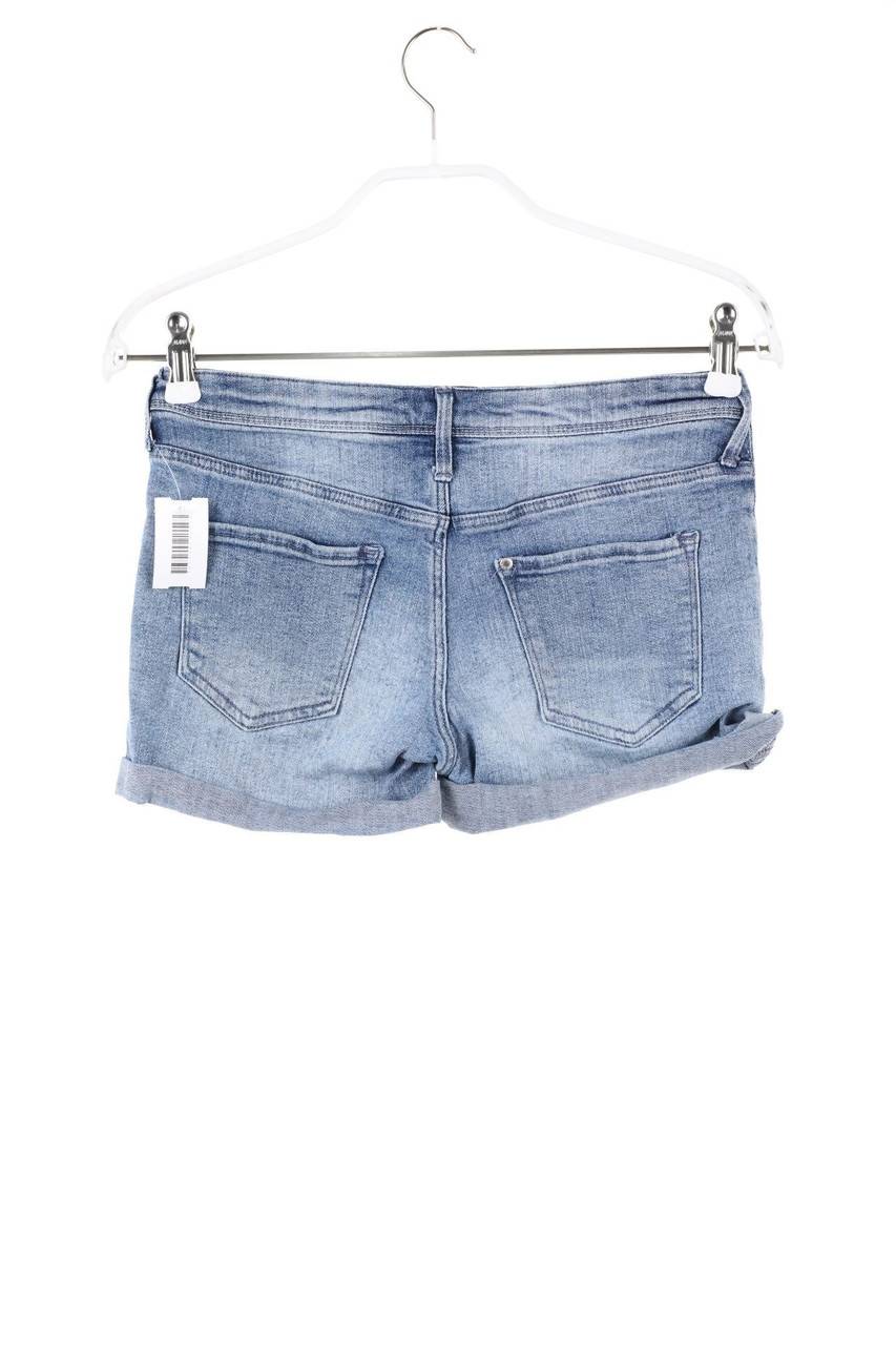 Carou H&M &denim Used Look-Denim-Shorts
