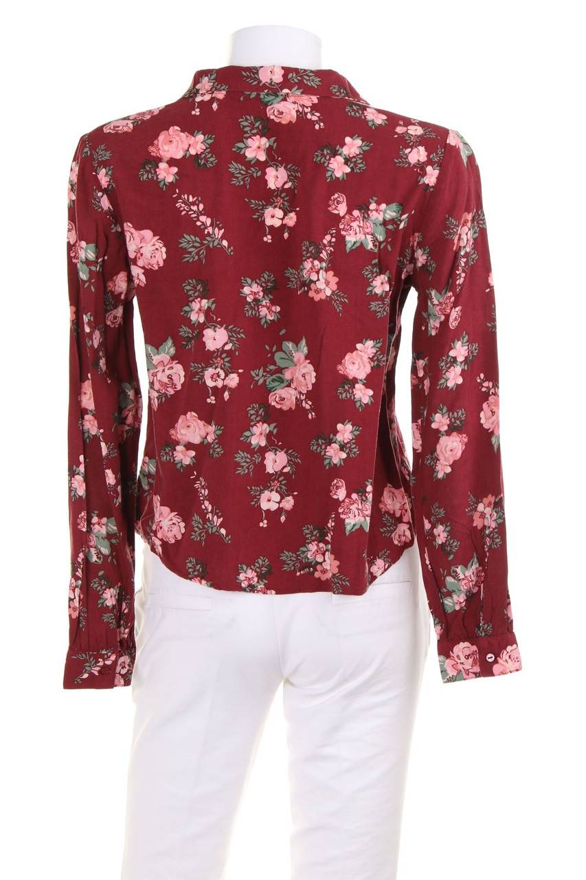Carou H&M DIVIDED Bluse Mit Floralem Muster