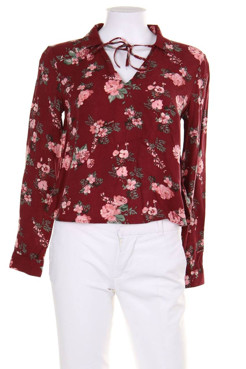 Carou H&M DIVIDED Bluse mit floralem Muster