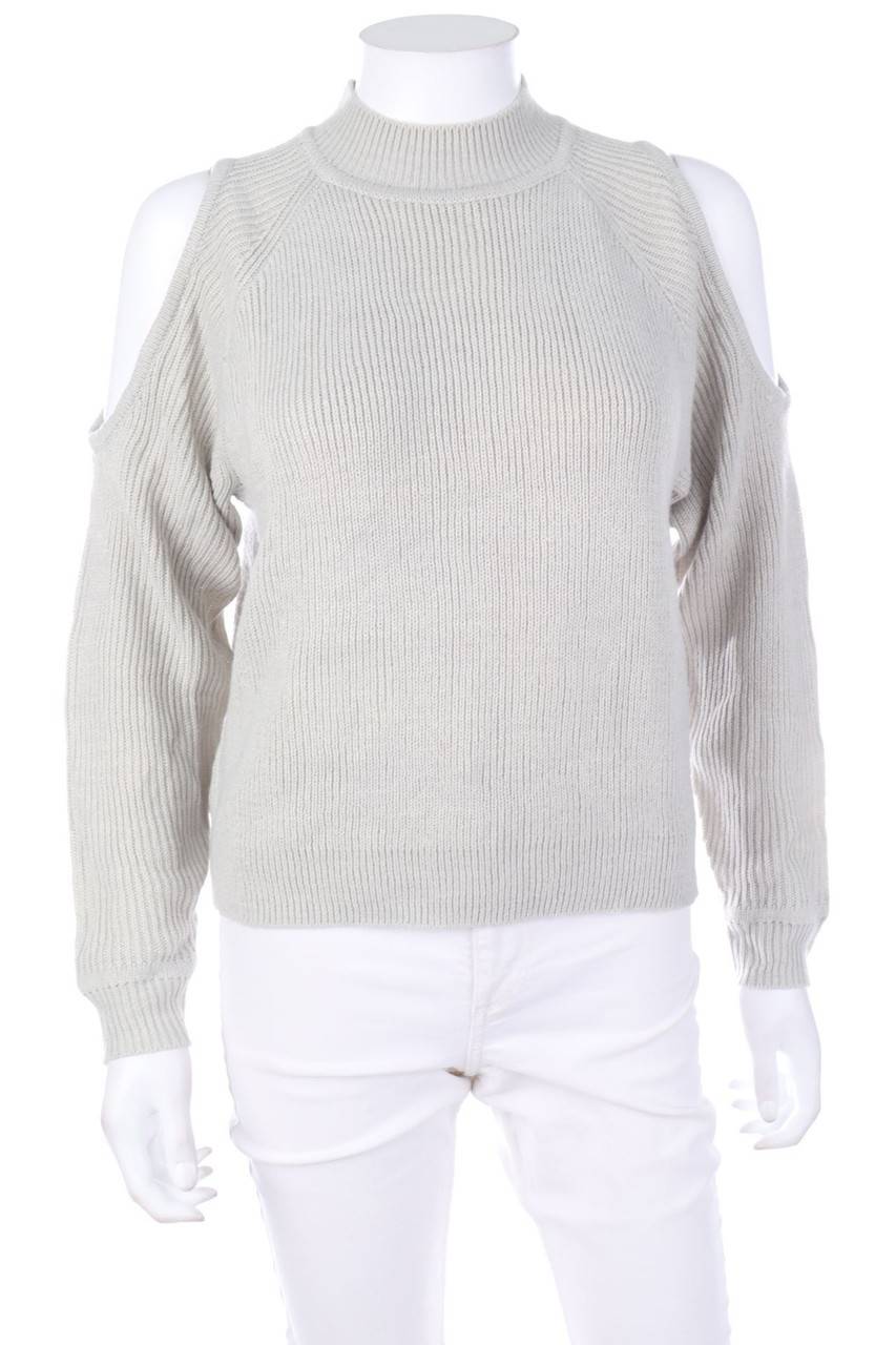 Carou H&M DIVIDED Cold-Shoulder-Strick-Pullover