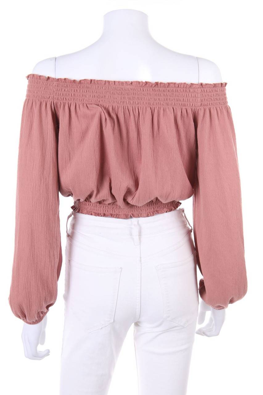 Carou H&M DIVIDED Cropped-Carmen-Bluse