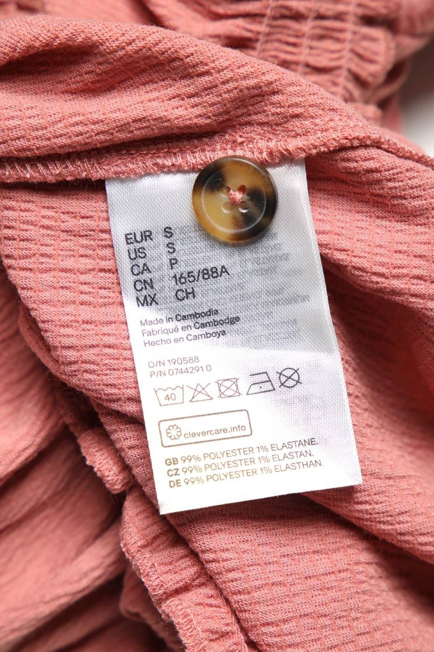 Carou H&M DIVIDED Cropped-Carmen-Bluse