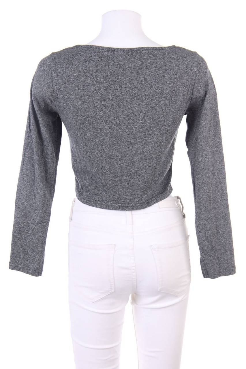 Carou H&M DIVIDED Cropped-Shirt Aus Baumwoll-Mix