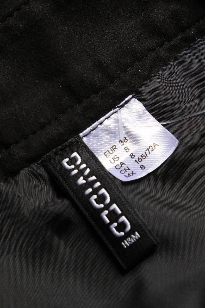 Carou H&M DIVIDED Faux Leather-Mini-Rock