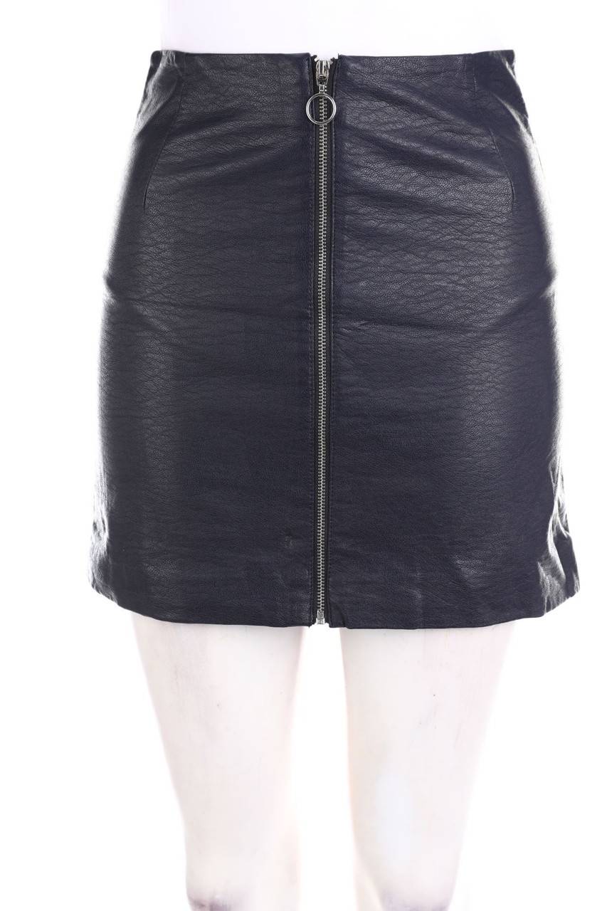 Carou H&M DIVIDED Faux Leather-Mini-Rock