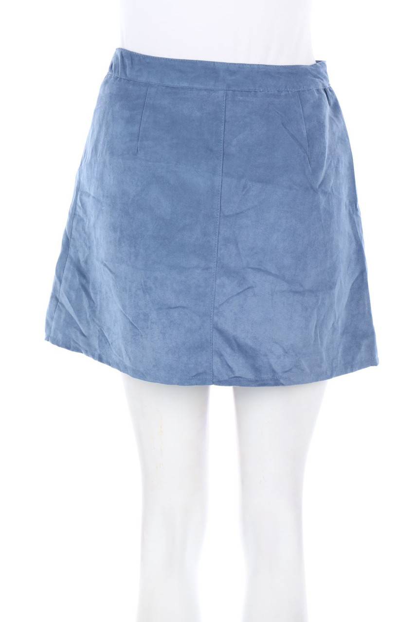Carou H&M DIVIDED Faux Leather-Mini-Rock