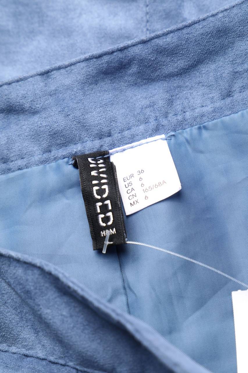 Carou H&M DIVIDED Faux Leather-Mini-Rock