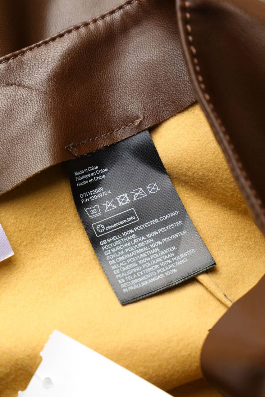 Carou H&M DIVIDED Faux Leather-Mini-Rock