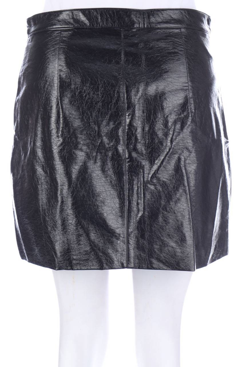 Carou H&M DIVIDED Faux Leather-Mini-Rock