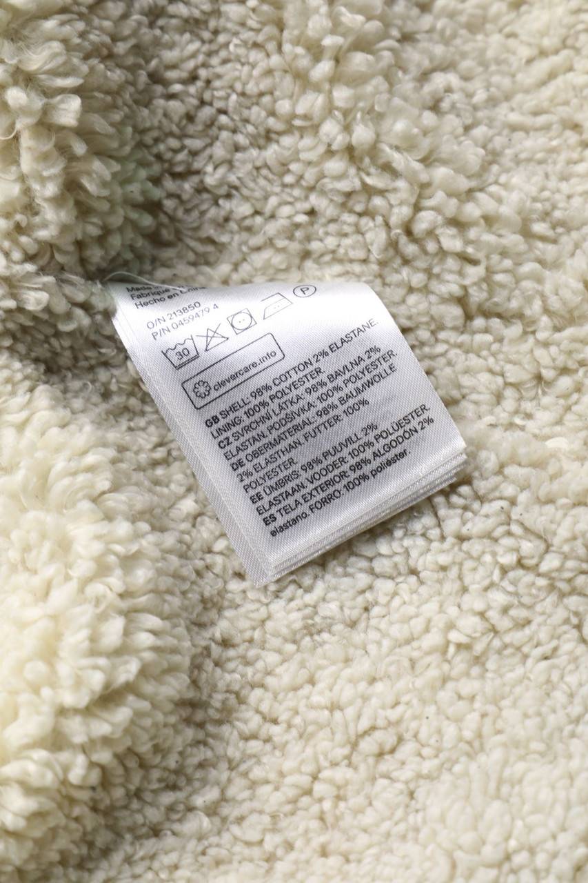 Carou H&M DIVIDED Jeans-Jacke Mit Fake Fur-Besatz