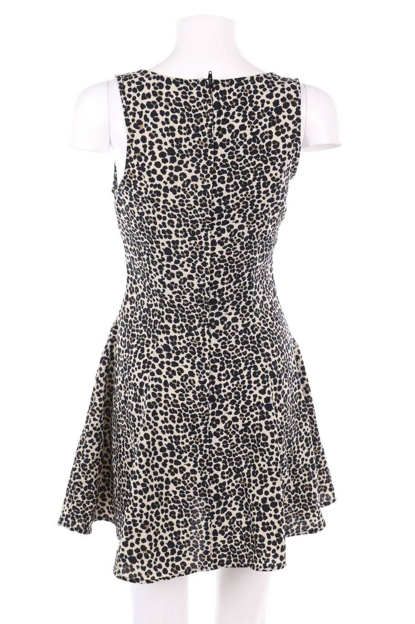 Carou H&M DIVIDED Kleid Mit Leo-Print