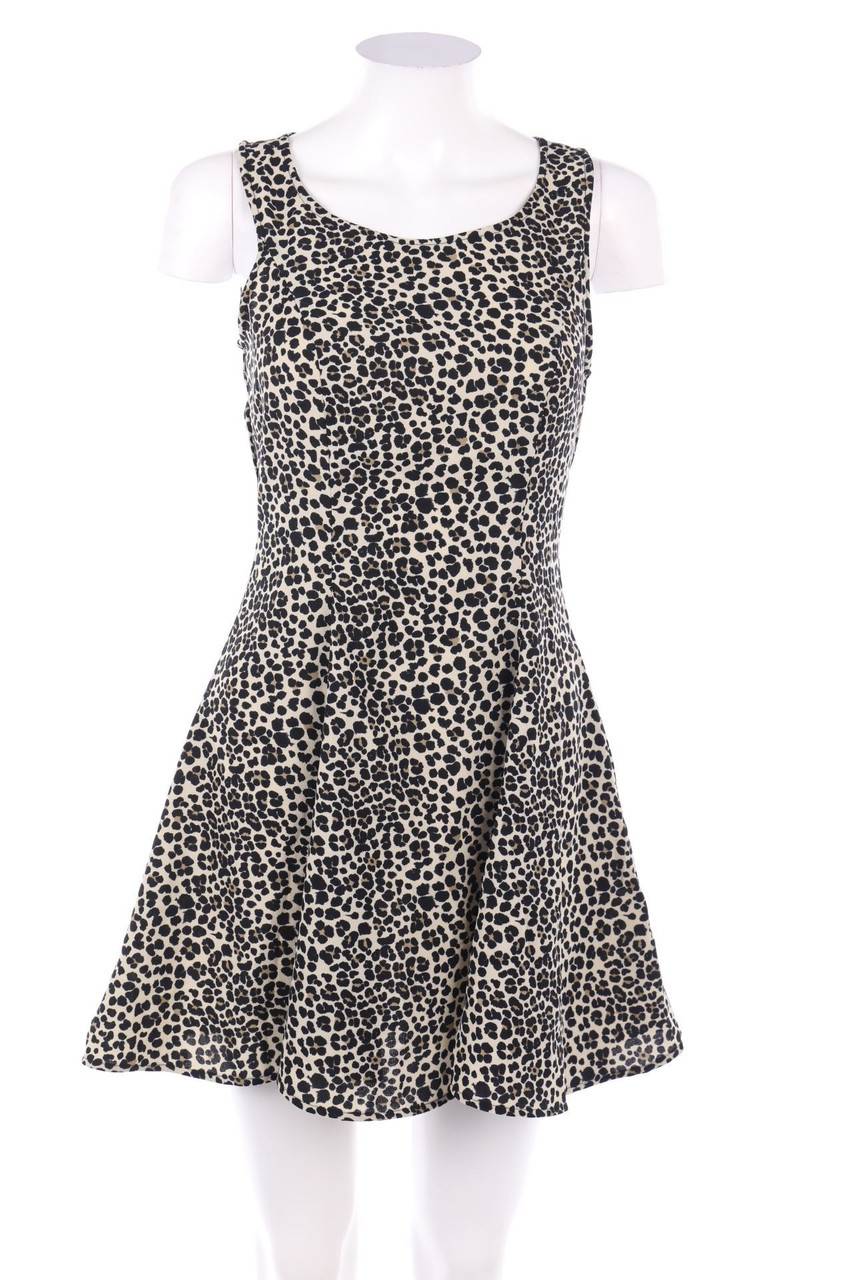 Carou H&M DIVIDED Kleid mit Leo-Print