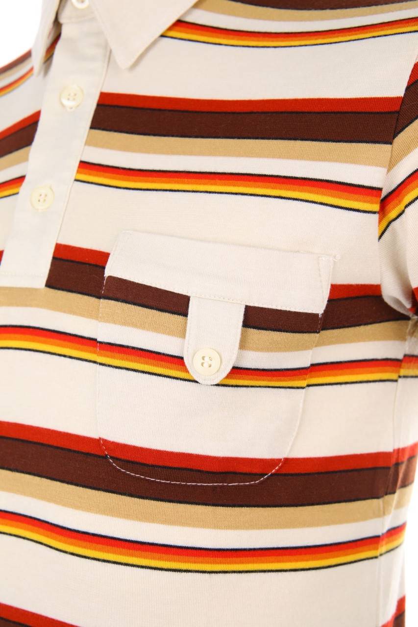 Carou H&M DIVIDED Poloshirt Mit Streifen