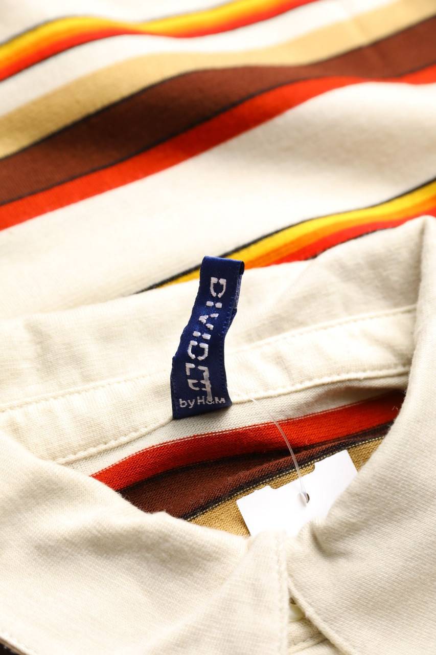 Carou H&M DIVIDED Poloshirt Mit Streifen