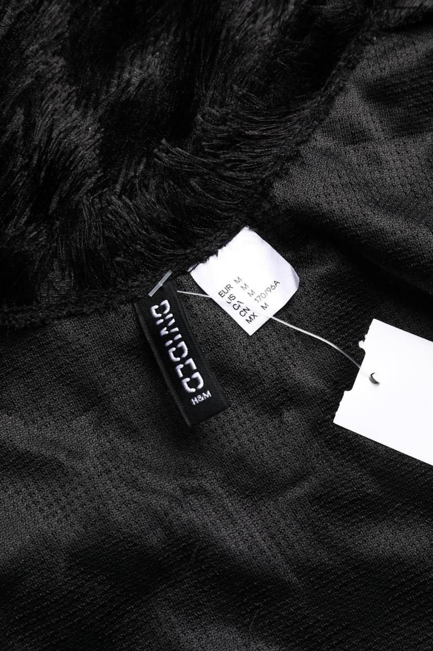 Carou H&M DIVIDED Teddy-Cardigan Mit Muster