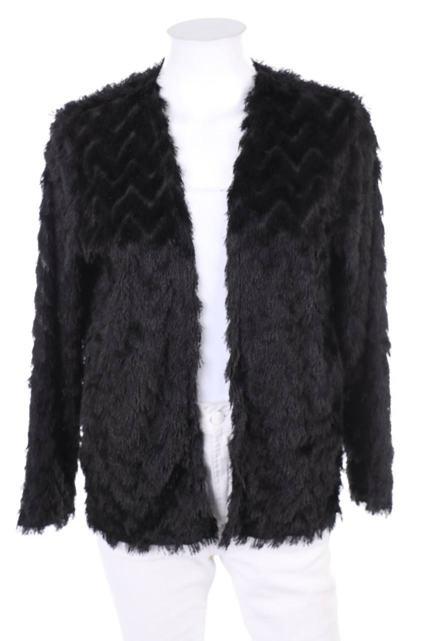 Carou H&M DIVIDED Teddy-Cardigan mit Muster