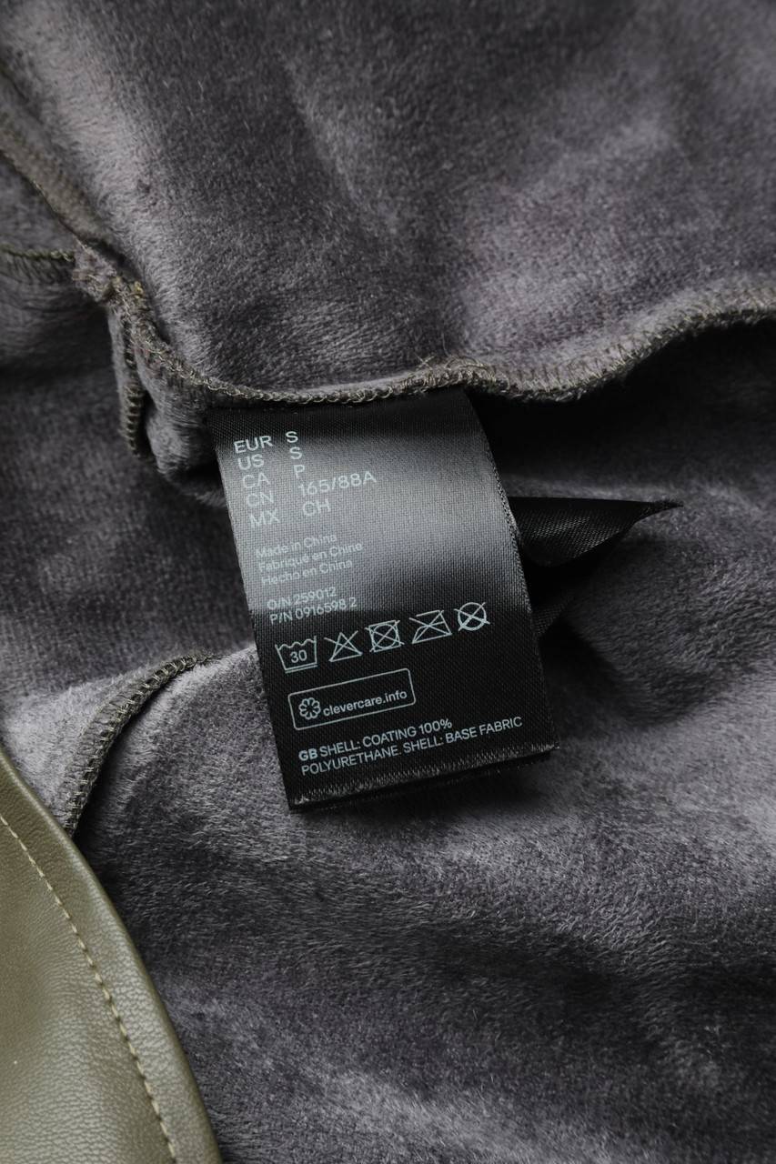 Carou H&M Faux Leather-Jacke