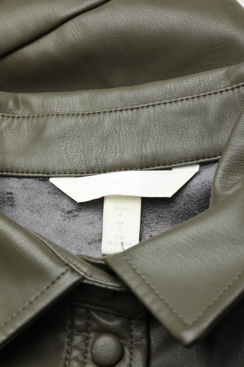 Carou H&M Faux Leather-Jacke