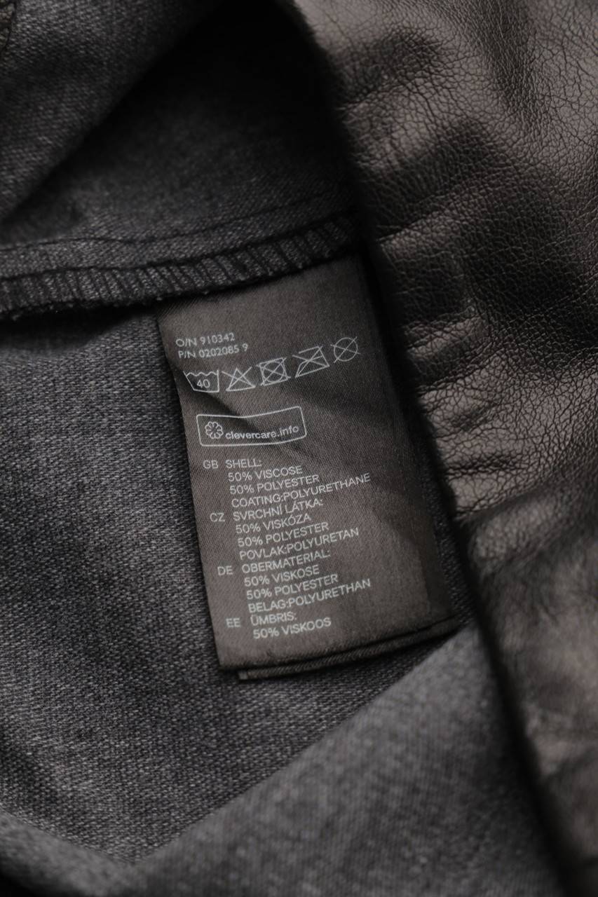 Carou H&M Faux Leather-Mini-Rock