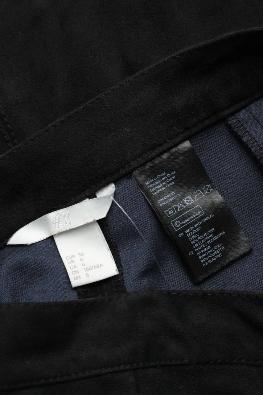 Carou H&M Faux Leather-Mini-Rock